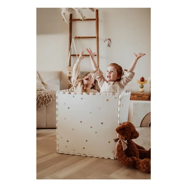 Alfombra modular Tiloo - Mapa del mundo