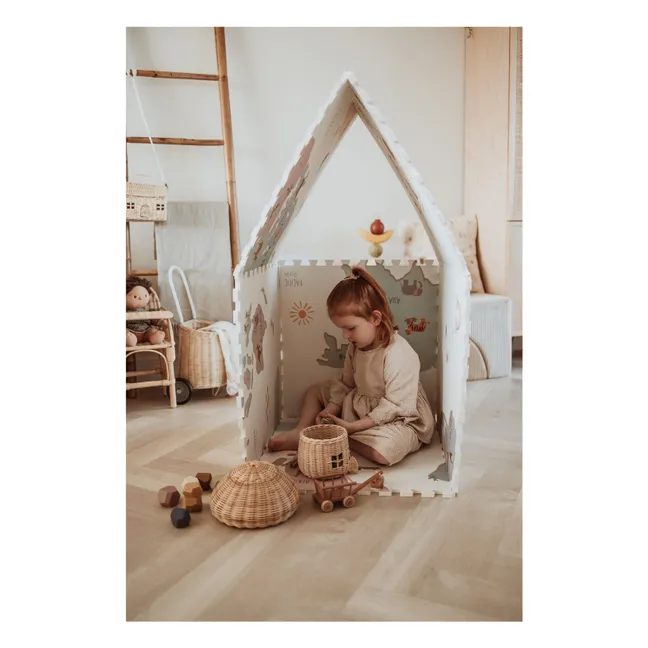 Tapis de jeu modulable Tiloo - Carte du Monde