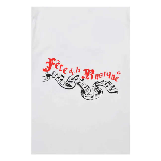 Maglietta Fête De La Musique  | Bianco