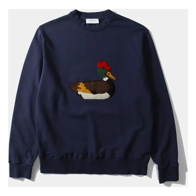 Sweatshirt Duck Hunt | Bleu marine
