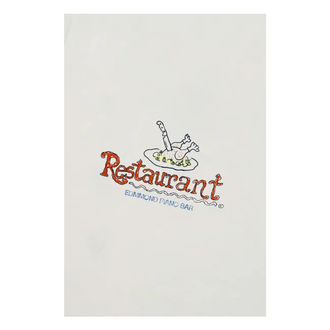 T-Shirt Piano Bar | Grauweiß