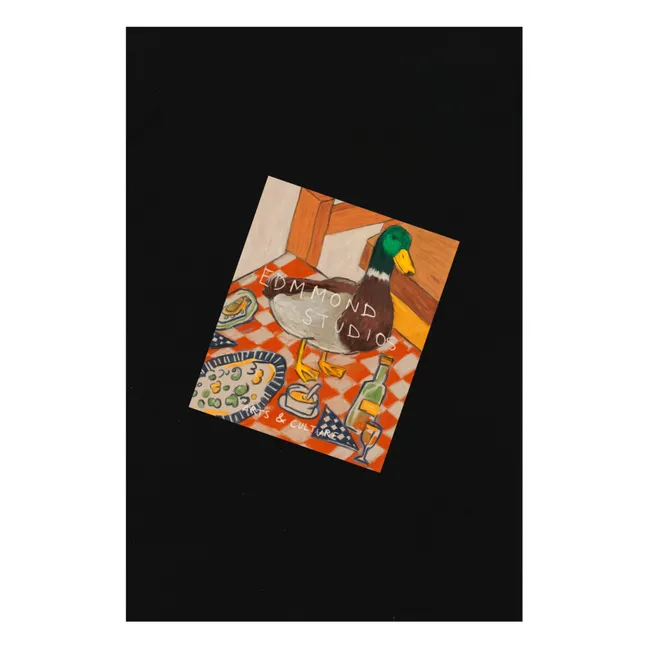 T-Shirt Cute Duck  | Schwarz