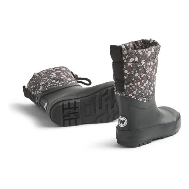 Thermo Drizzle Schneestiefel | Schwarz