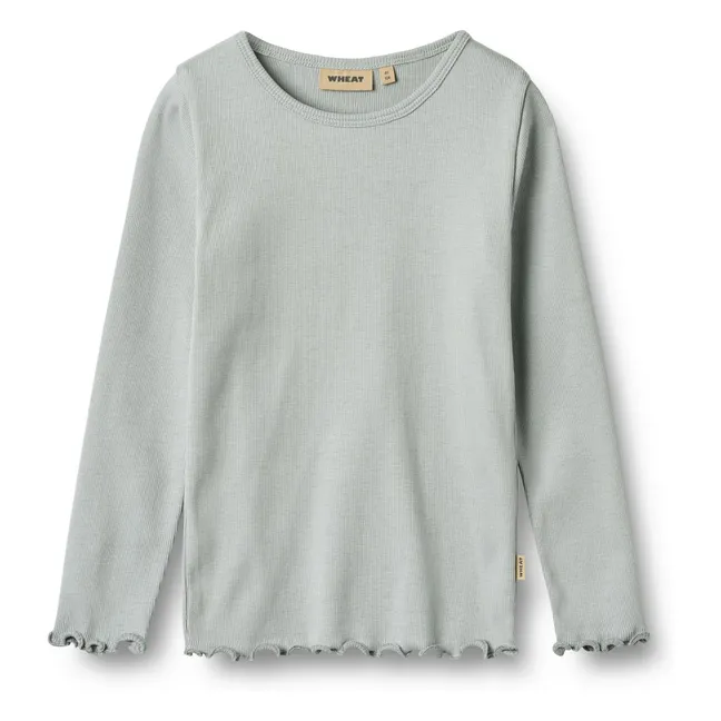 T-shirt Ida Coton Bio | Bleu Clair