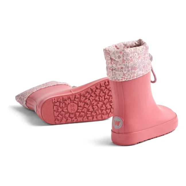 Thermo Zerro Regenstiefel | Rosa