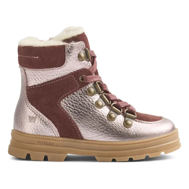 Botas Toni Hiker Tex Piel/Suede | Rosa