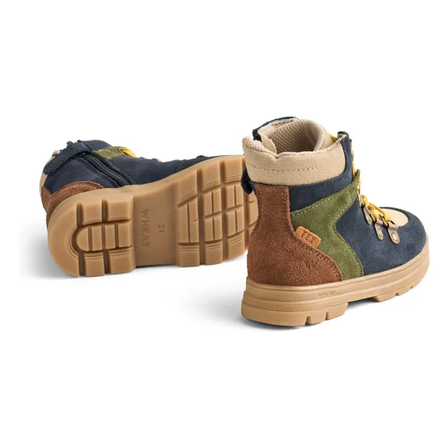 Bottines Tini Sport Tex Suède | Bleu marine