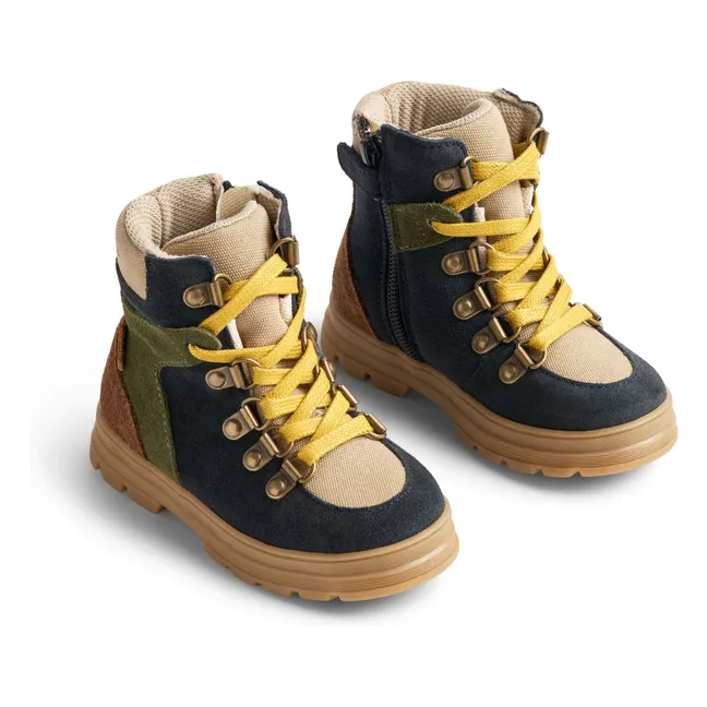 Tini Sport Tex Sweden Boots | Navy blue