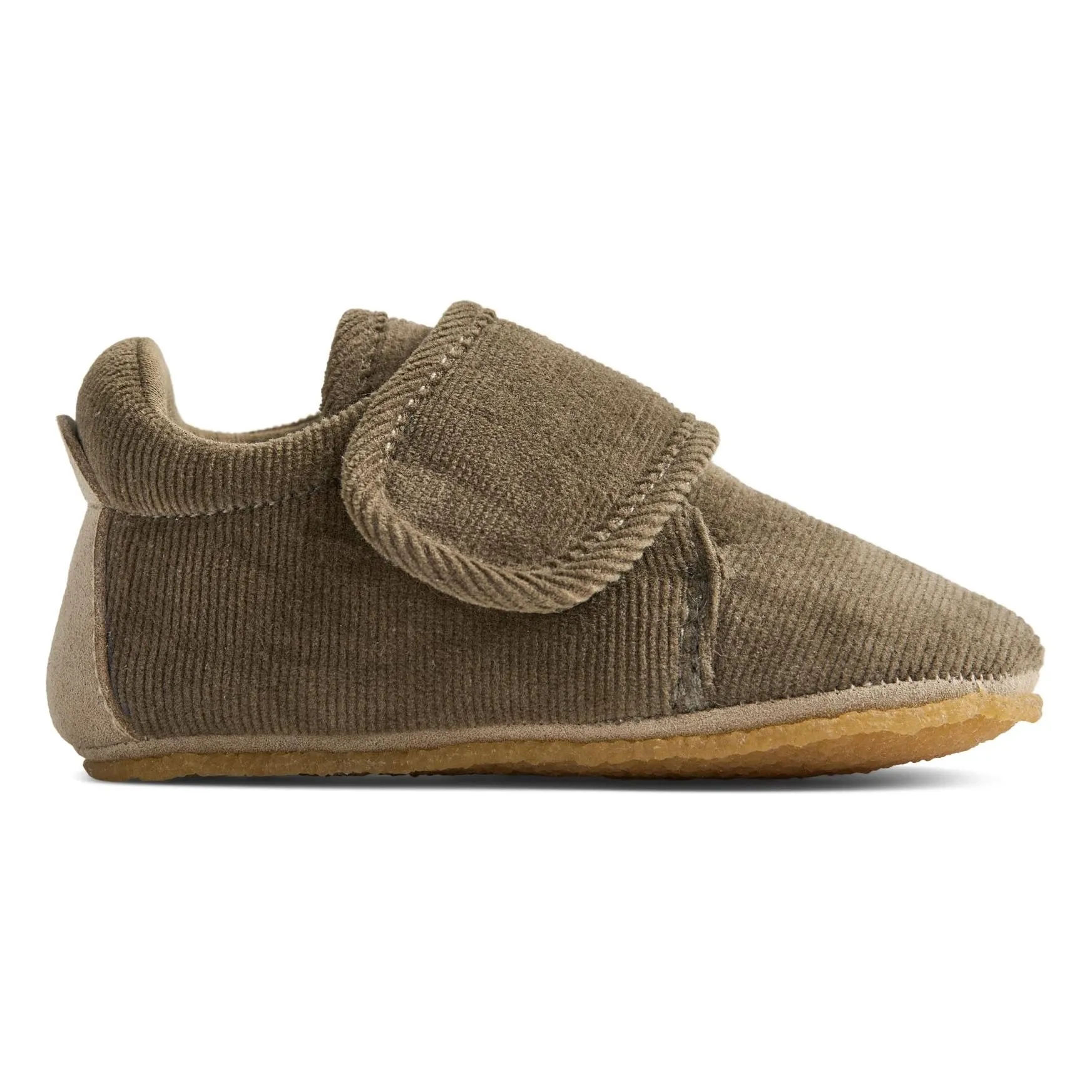 Wheat Brown Sasha Corduroy Slippers