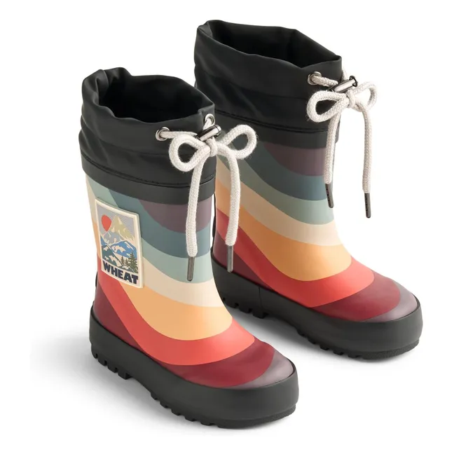Bottes de Pluie Thermo Print | Noir