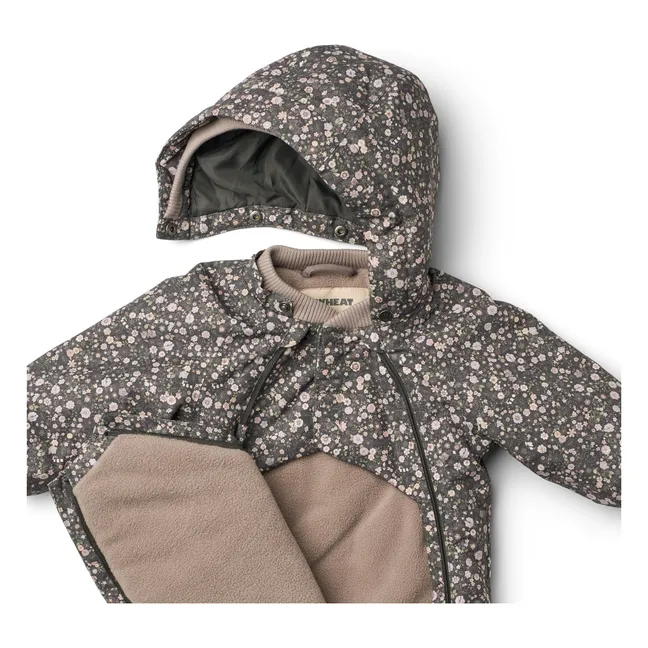 Veste Sascha Fleurie Fibres Recyclées | Gris foncé