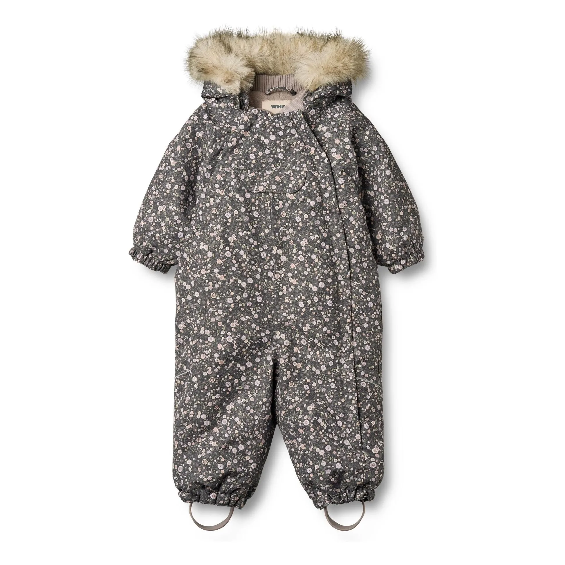 Wheat Dark Grey Nicki Fleurie Recycled Fiber Ski Suit