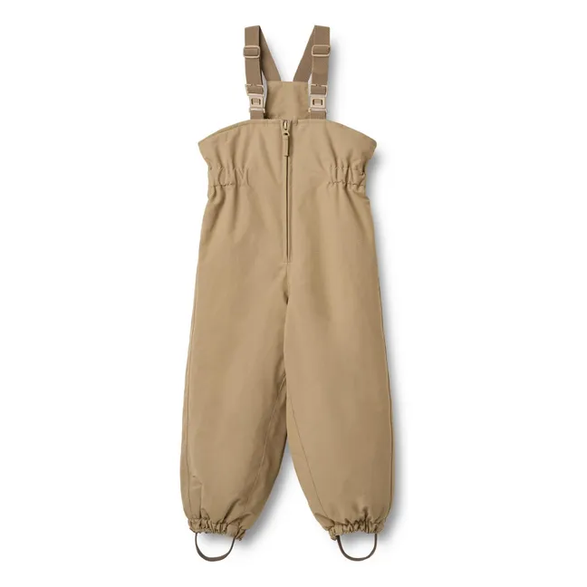 Sal Recycled Fiber Ski Dungarees | Beige