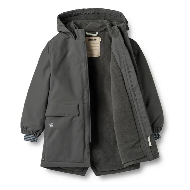 Parka in fibra riciclata Jello | Nero