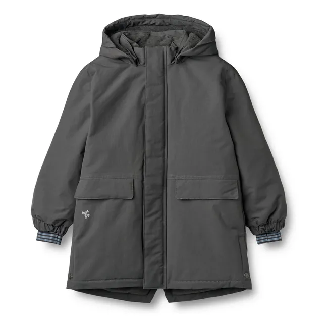 Jello Parka aus Recycling-Faser | Schwarz