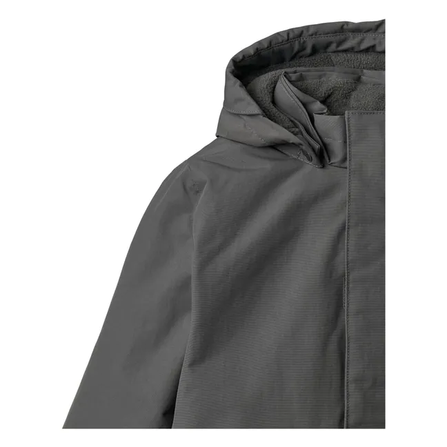 Parka in fibra riciclata Jello | Nero