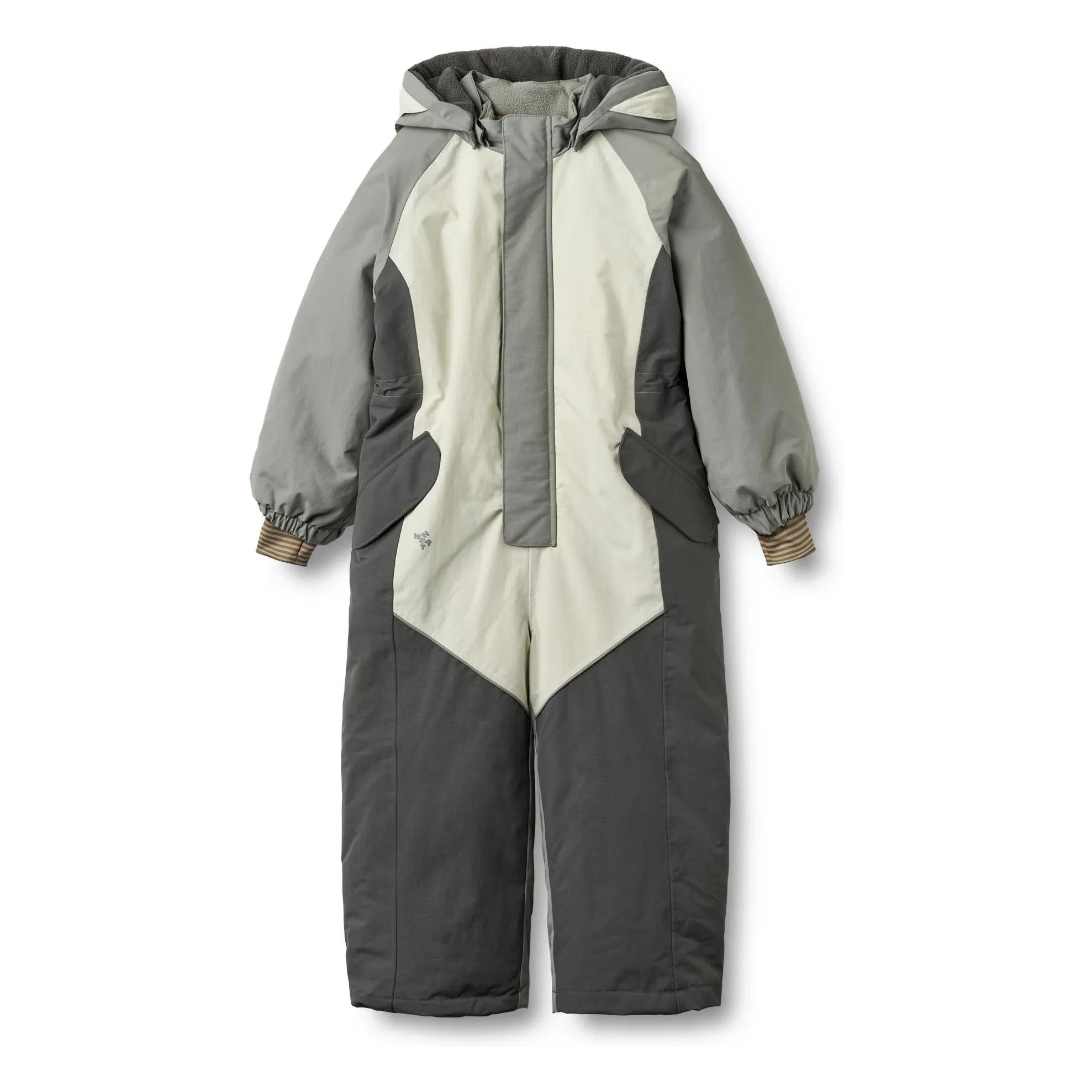 Wheat Grey Kallo Recycled Fiber Ski Suit