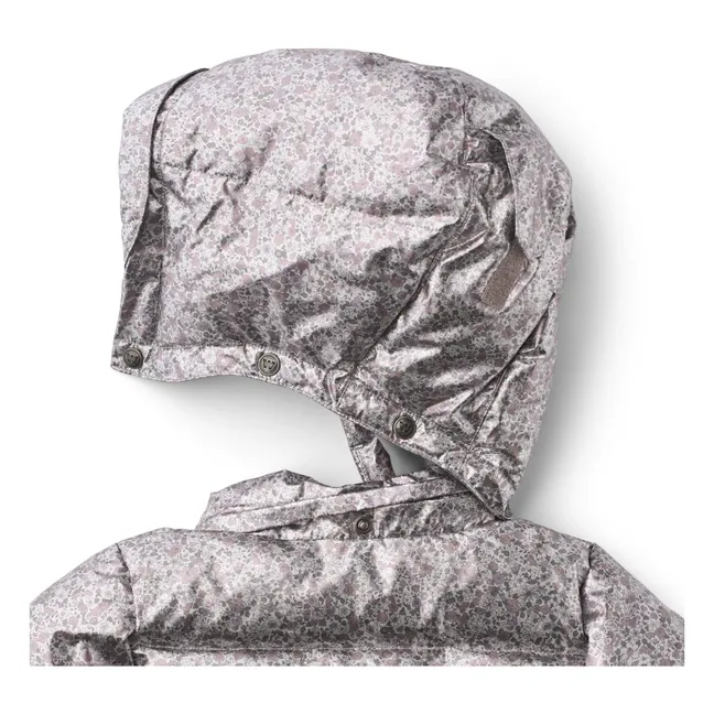 Eli Recycled Fiber Daunenjacke | Silber