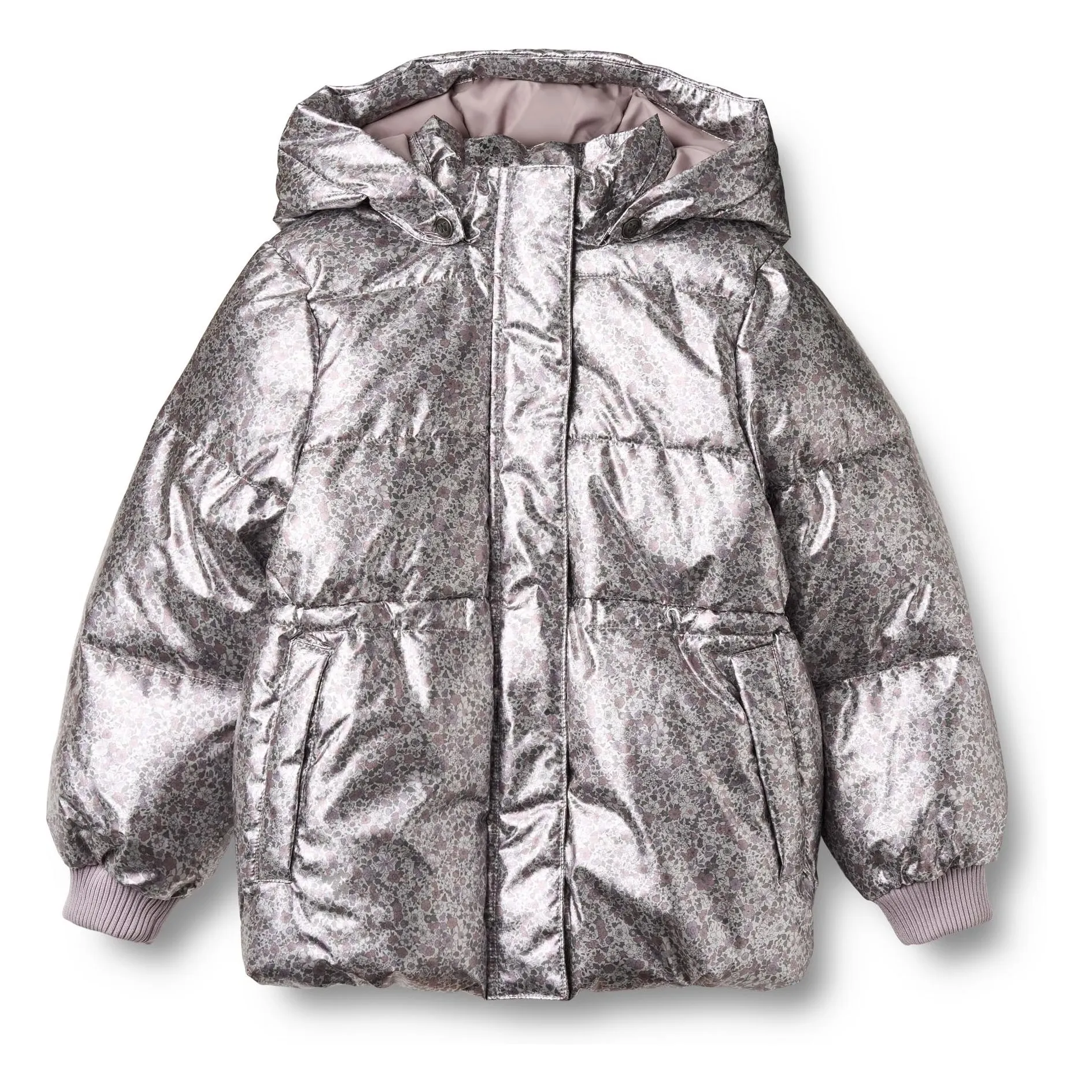 Wheat Silver Eli Recycled Fiber Down Jacket