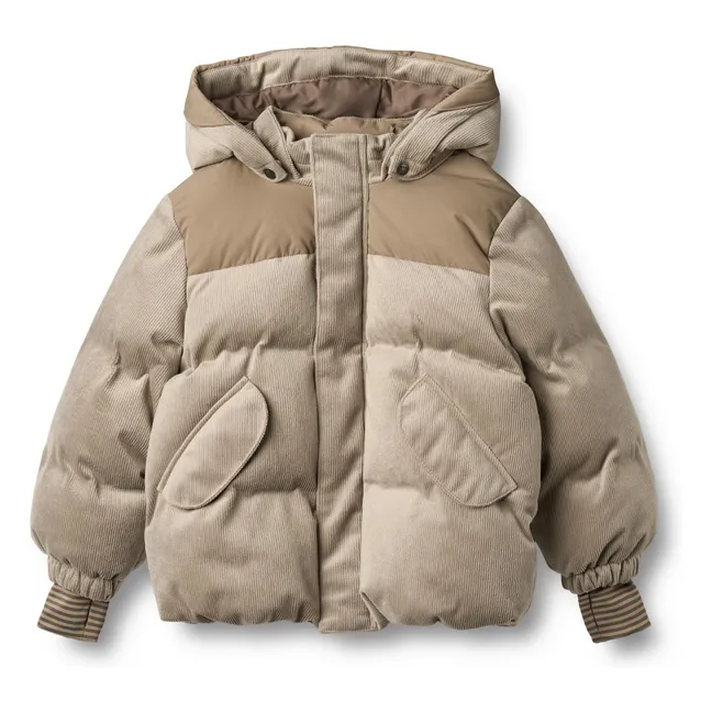 Piumino Mads in fibra riciclata | Beige