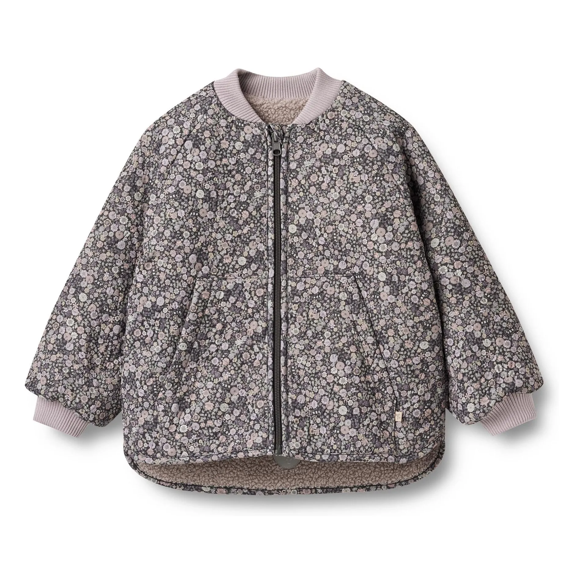 Wheat Dark Grey Thermo Lake Reversible Jacket Recycled Fibers