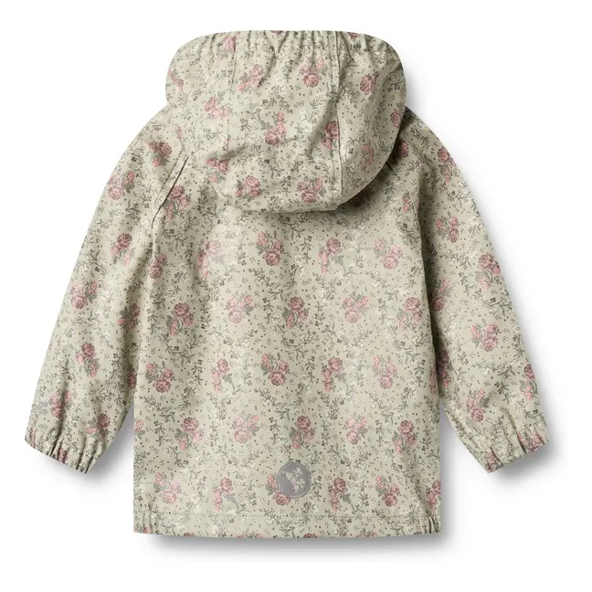 Chardy Recycled Fiber Waterproof Jacket | Pale green