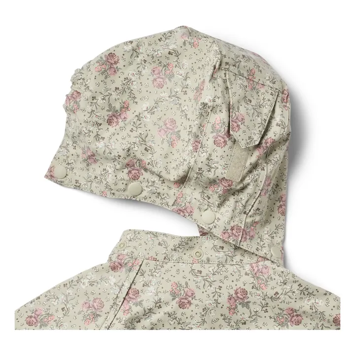 Chaqueta impermeable de fibra reciclada Chardy | Verde Pálido- Imagen del producto n°1