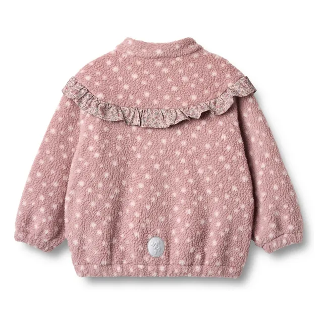 Helge Recycled Fiber Fleece | Pink