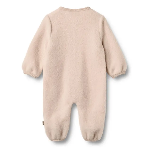 Combinaison Levi Laine Mérinos | Rose poudré