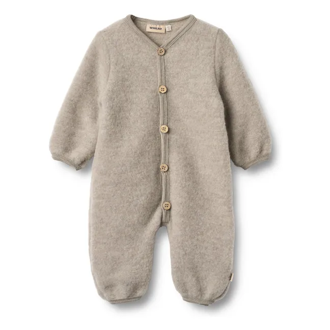 Levi Jumpsuit aus Merinowolle | Beige