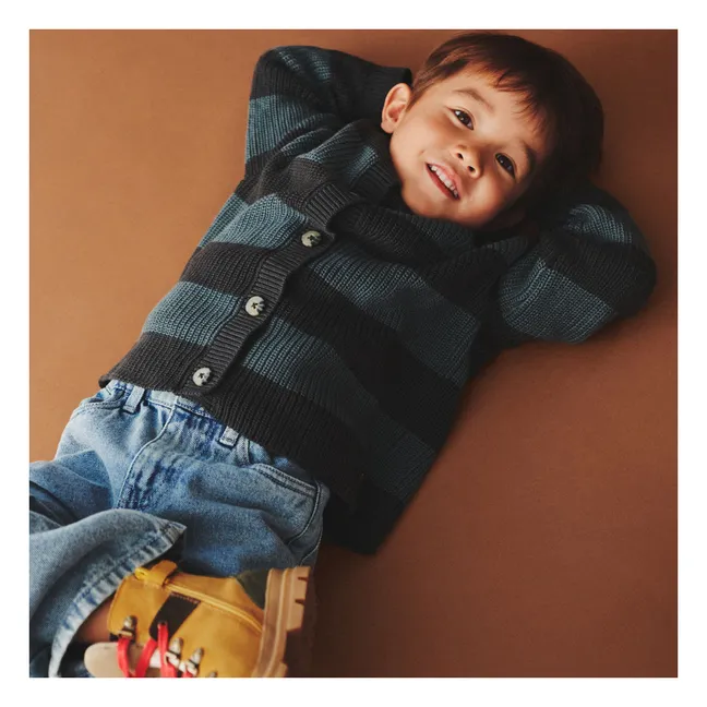 Bottines Tini Sport Tex Suède | Jaune moutarde