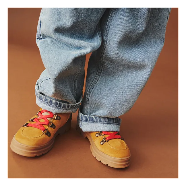 Botas Tini Sport Tex Suecia | Amarillo Mostaza