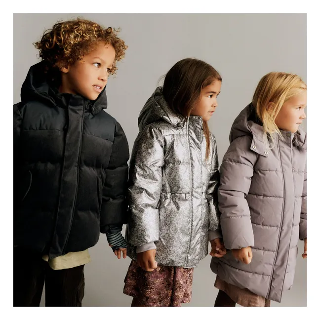 Mads Recycled Fiber Daunenjacke | Navy