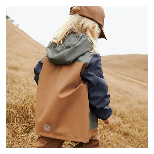 Veste Imperméable Otu Fibres Recyclées | Bleu gris