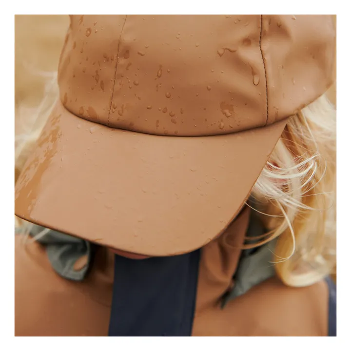 Chaqueta impermeable de fibra reciclada Otu | Azul Gris- Imagen del producto n°5