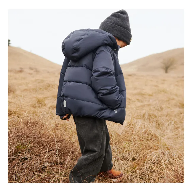 James Cord-Hose aus Bio-Baumwolle | Schwarz