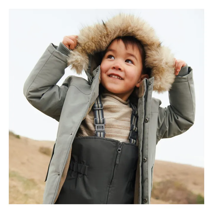 Salopette de Ski Sal Fibres Recyclées | Beige- Image produit n°3