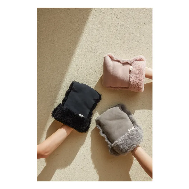 Guanti da carrozzina in pelle di agnello | Rosa