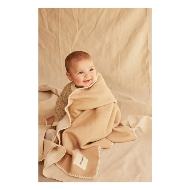 Decke aus Merinowolle | Peanut