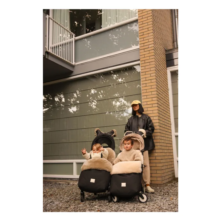 Chancelière universelle harnais fixe en peau d'agneau | Toast- Image produit n°5