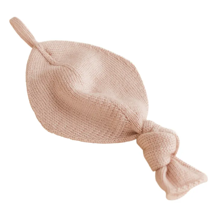 Titi Merino wool pacifier holder | Apricot- Product image n°1