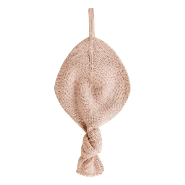 Titi Merino wool pacifier holder | Apricot