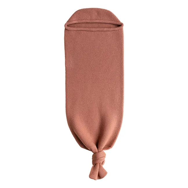 Couverture D'Emmaillotage Laine Mérinos | Brique