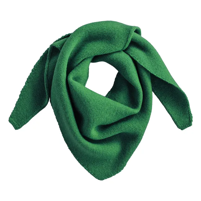 Josephina Wool Merino Scarf | Green