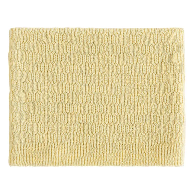 Snood Gigi Laine Mérinos | Jaune pâle