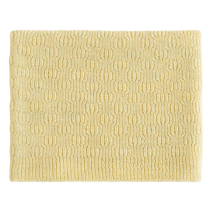 Snood Gigi de lana merina | Amarillo palo- Imagen del producto n°0