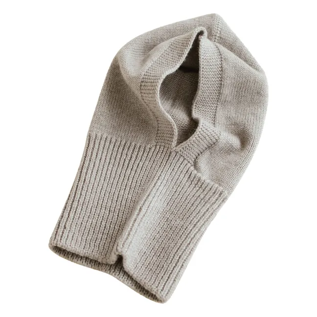 Eddy Merino wool balaclava | Perle