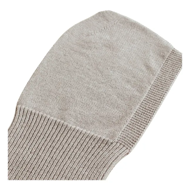 Eddy Merino wool balaclava | Perle