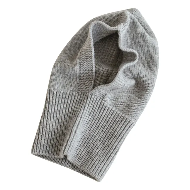 Eddy Merino wool balaclava | Grey