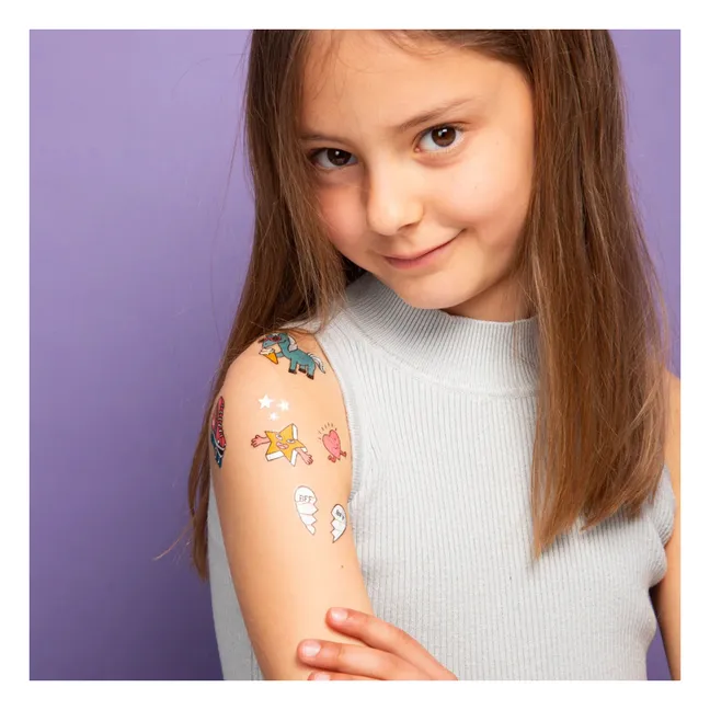 Tatouages temporaires Lily | Rose